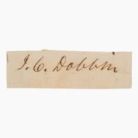 [U.S. Navy]. A near-complete collection of autographs from Secretaries of the United States Navy, 1798-1947.