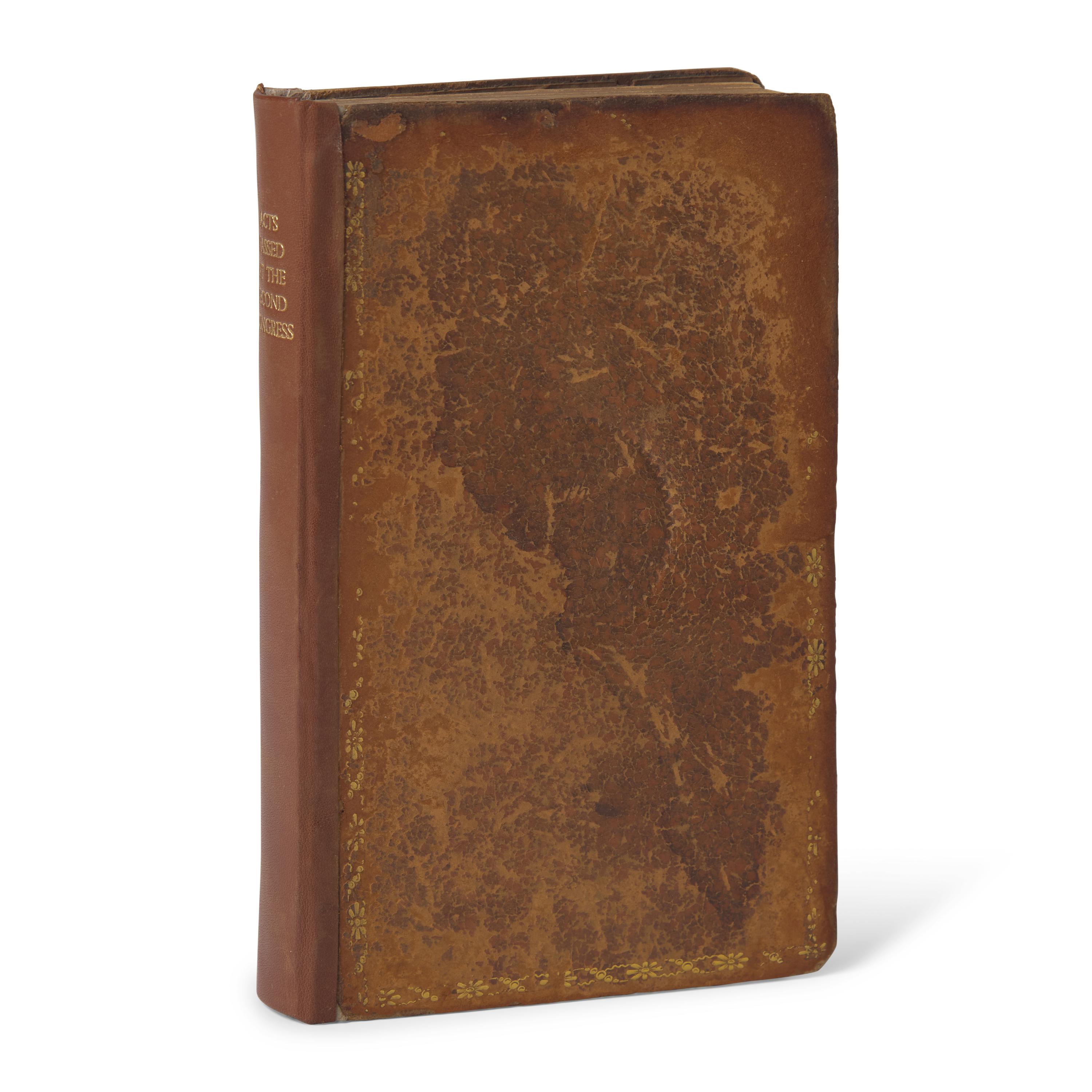 [Bill of Rights] An Early Printing of the Bill of Rights in Acts Passed at the Second Congress of the United States of America
