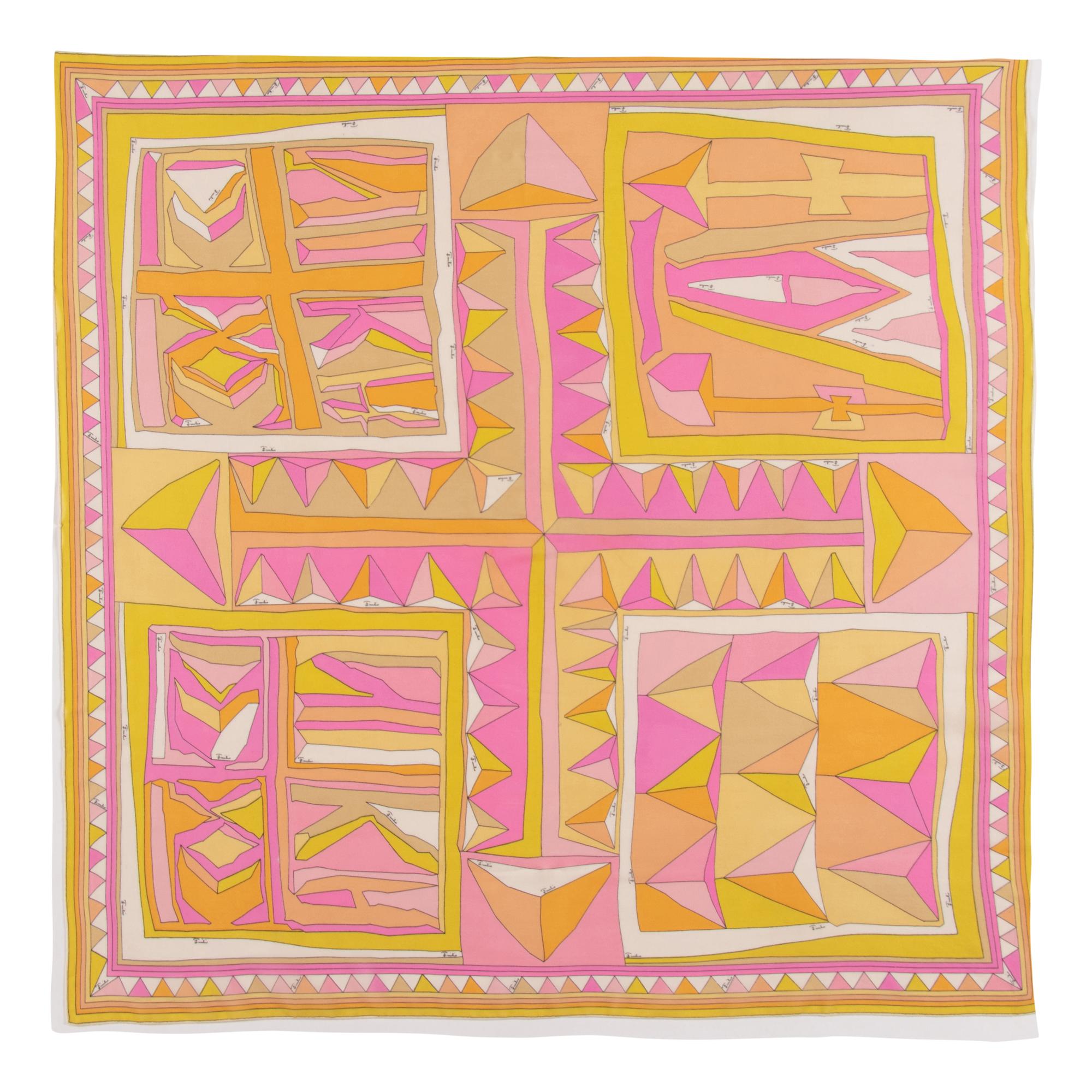 Four Emilio Pucci Scarves