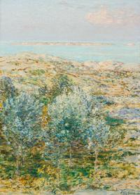 Frederick Childe Hassam, (American, 1859-1959), The Aspens, Late Afternoon, Isles of Shoals,1900