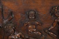 Two Continental Carved Walnut Panels
