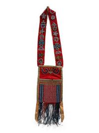 Early Great Lakes Double-Sided Bandolier Bag