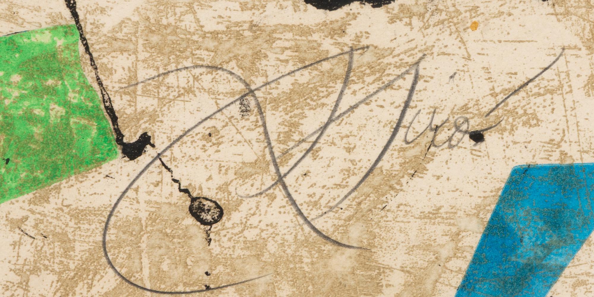 Joan Miró (Spanish, 1893–1983) — Els Gossos VII, 1979