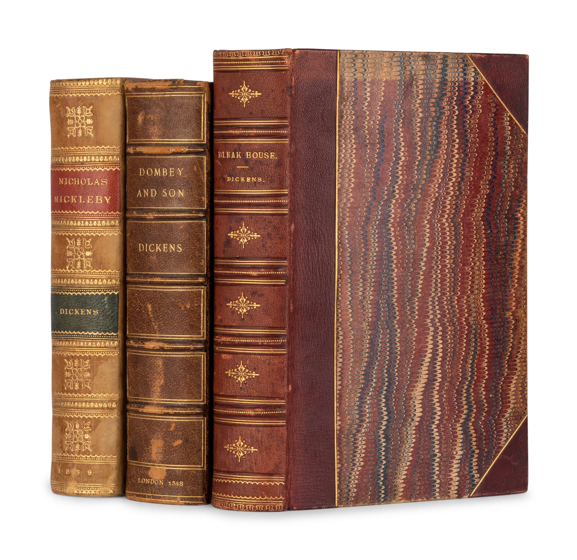 DICKENS, Charles (1812-1870). A group of 3 works, including: