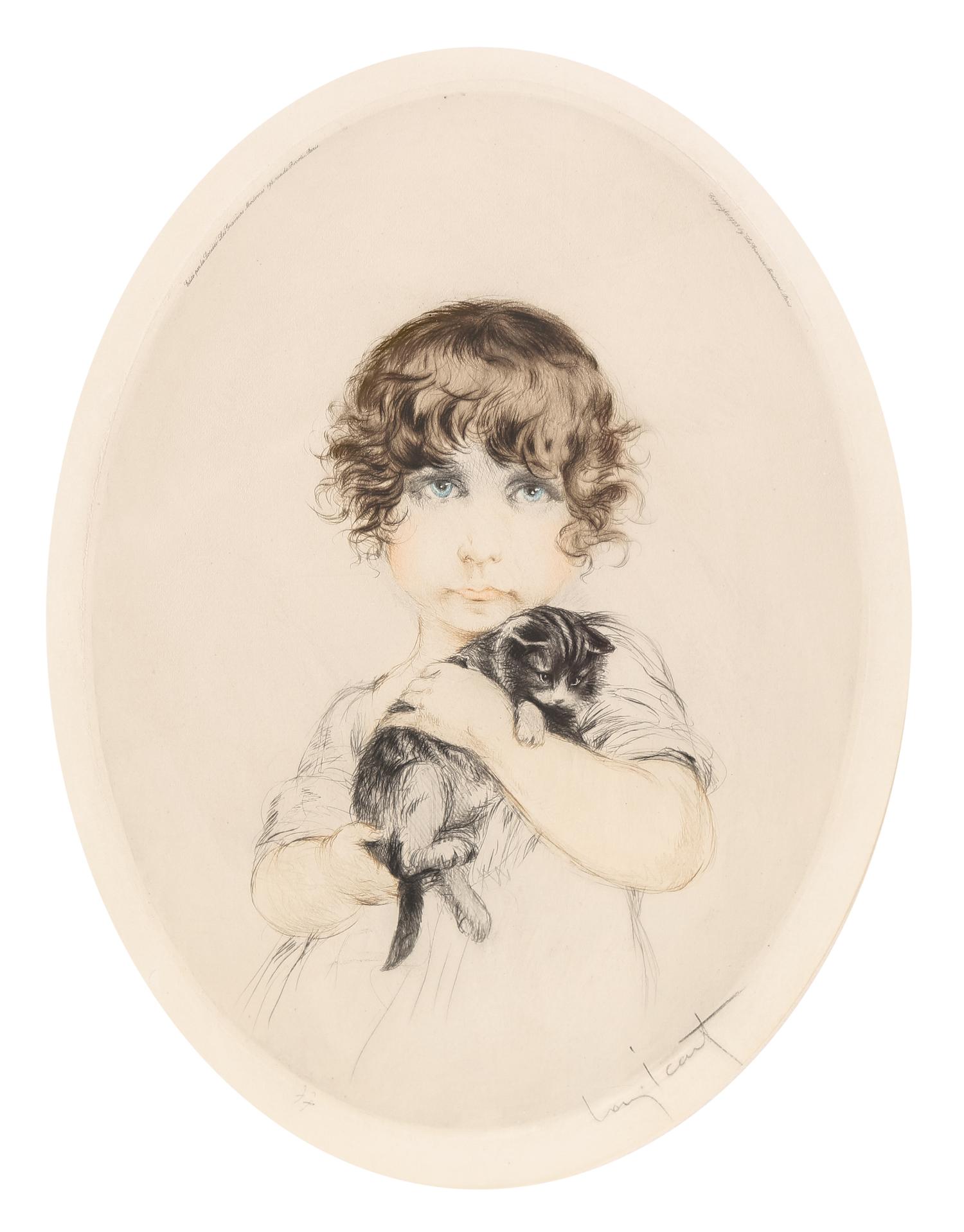 Louis Icart, (French, 1888-1950), Minouche, 1923