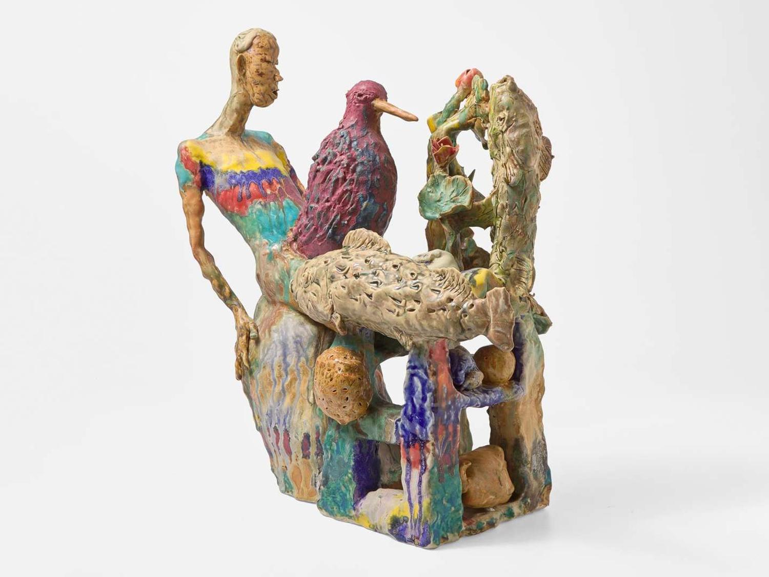 Sunkoo Yuh (Korean, b. 1960) Figural Sculpture, USA, circa 2010