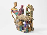 Sunkoo Yuh (Korean, b. 1960) Figural Sculpture, USA, circa 2010