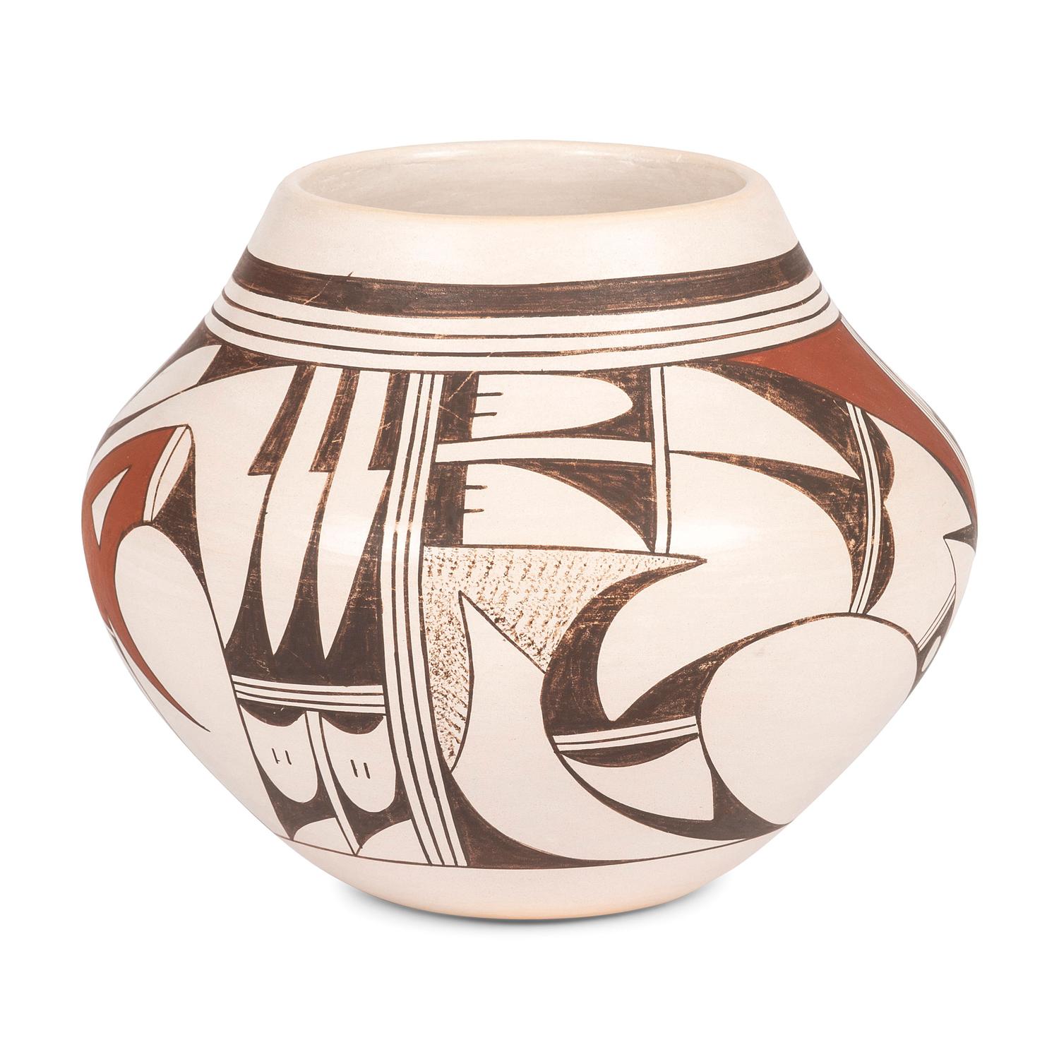 Polychrome Pottery Jar
