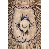 Apache Beaded Hide Bag