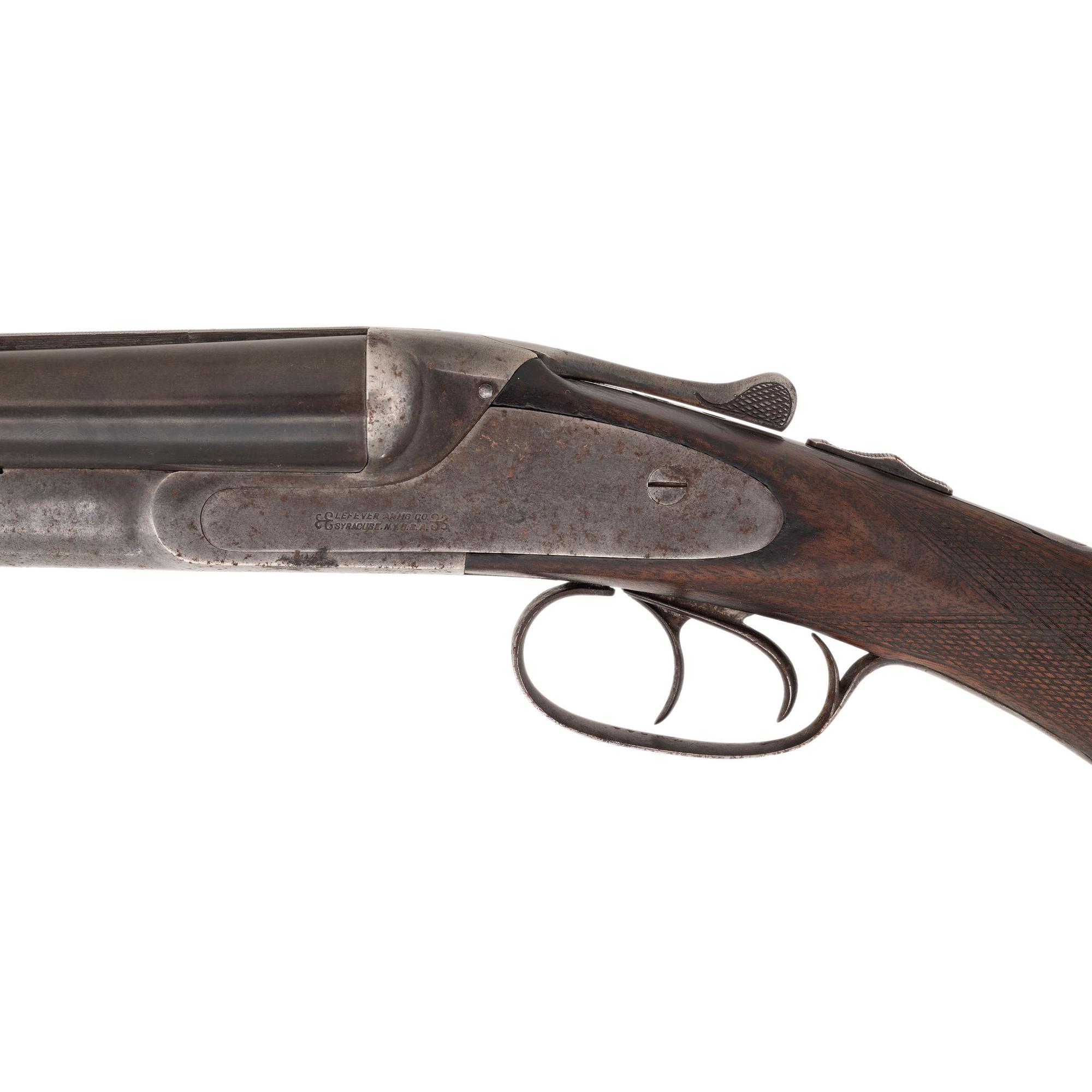 **Lefever Arms Company DS Grade Boxlock Sideplate 20 Gauge