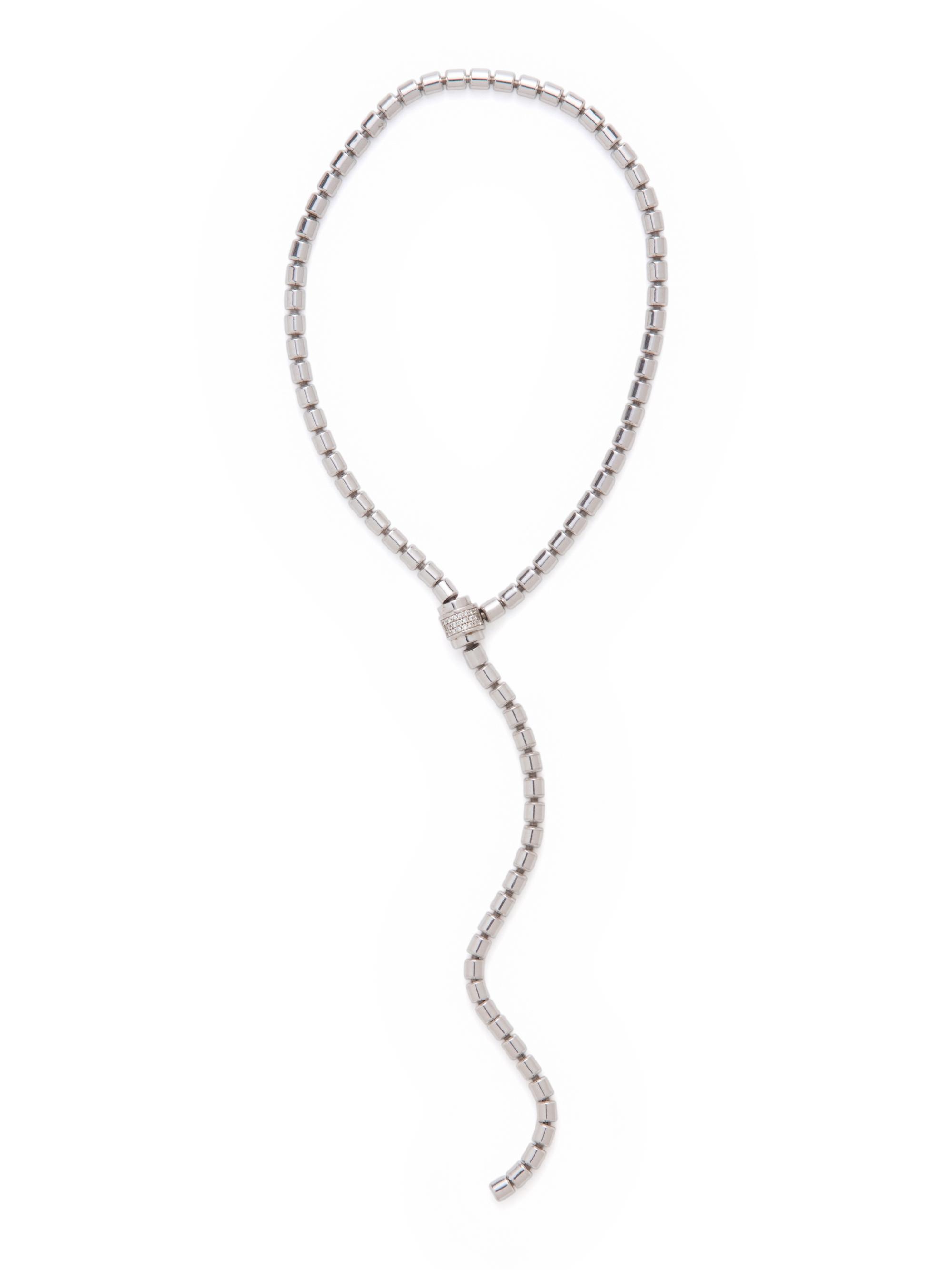 PIAGET, WHITE GOLD AND DIAMOND LARIAT NECKLACE