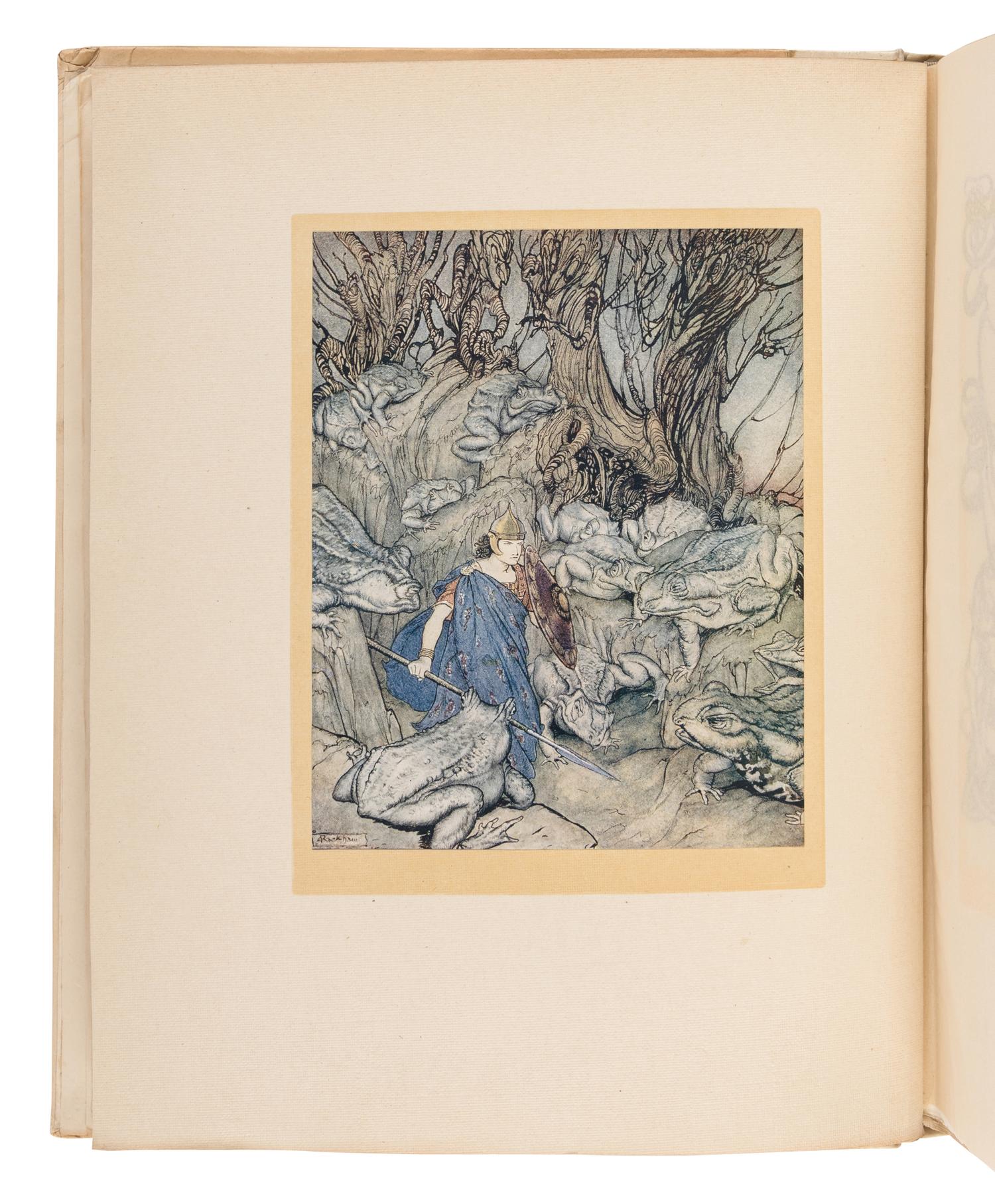 [RACKHAM, Arthur (1867-1939), illustrator.]. STEPHENS, James (1880-1950). Irish Fairy Tales. London: MacMillan & Co. Ltd., 1920.