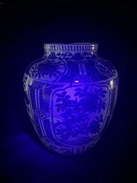 A large blue and white "Kraak" porcelain jar 青花克拉克大罐 Ming dnasty, 17th century ? ????