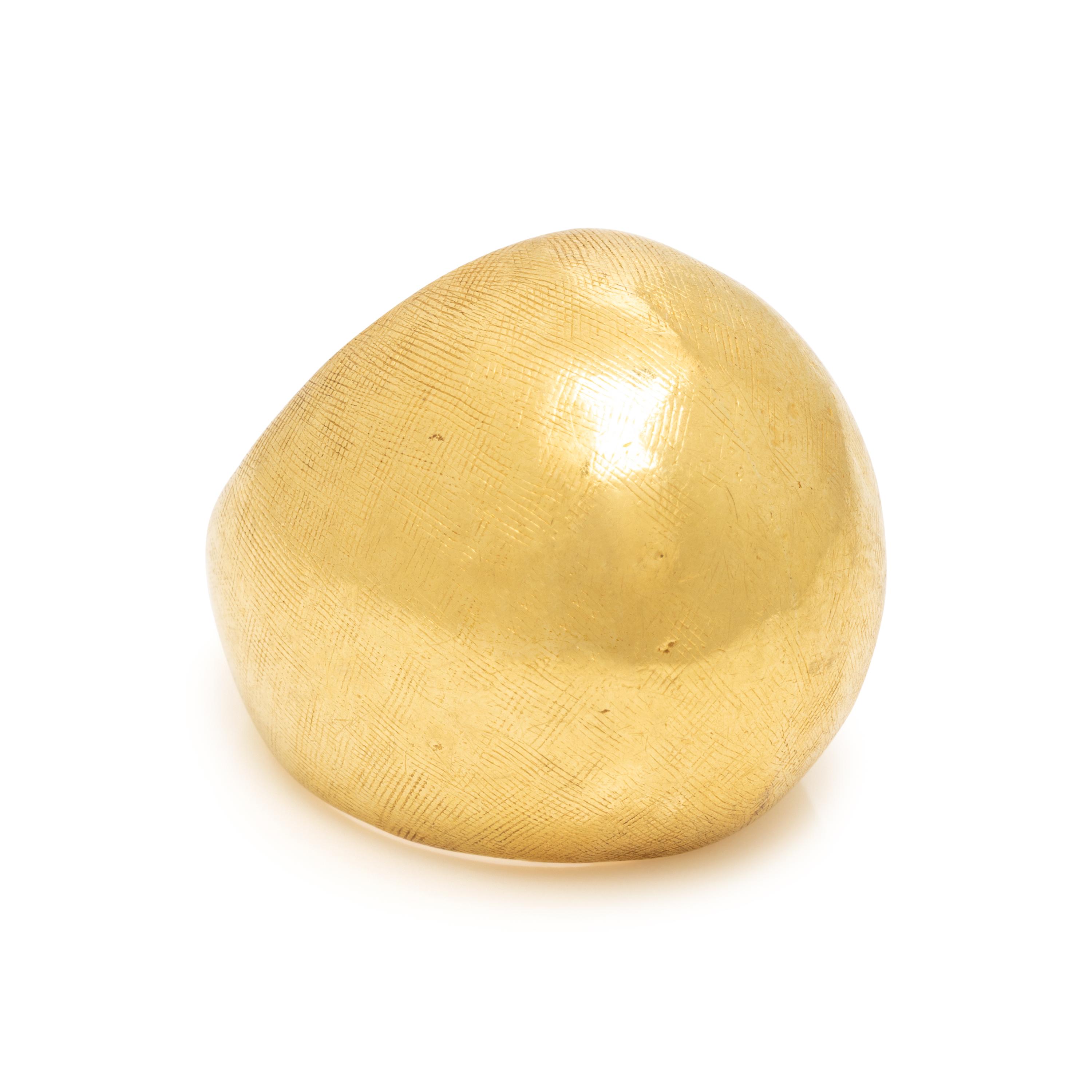 Yellow Gold Dome Ring