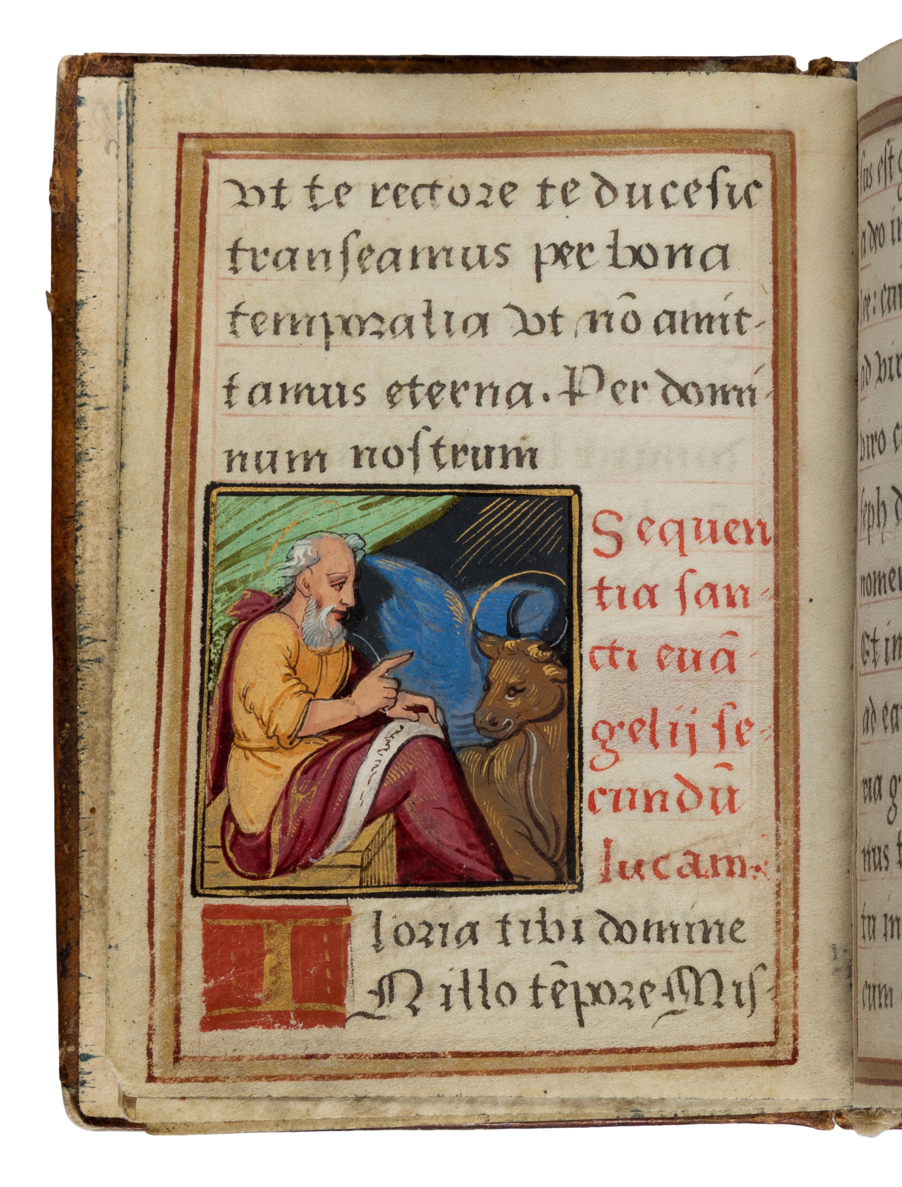 Étienne Colaud Group (fl. 1480-1536). Prayerbook, in Latin and French, illuminated manuscript on parchment, [Paris, ca 1525].