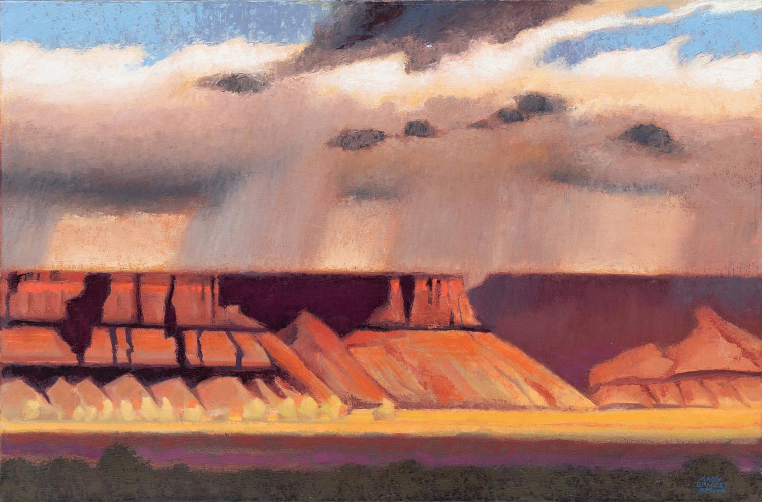 Storm Clouds Over Mesas