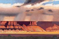 Storm Clouds Over Mesas
