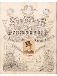 A Penmanship Advertisement by Students of Edward Schenk