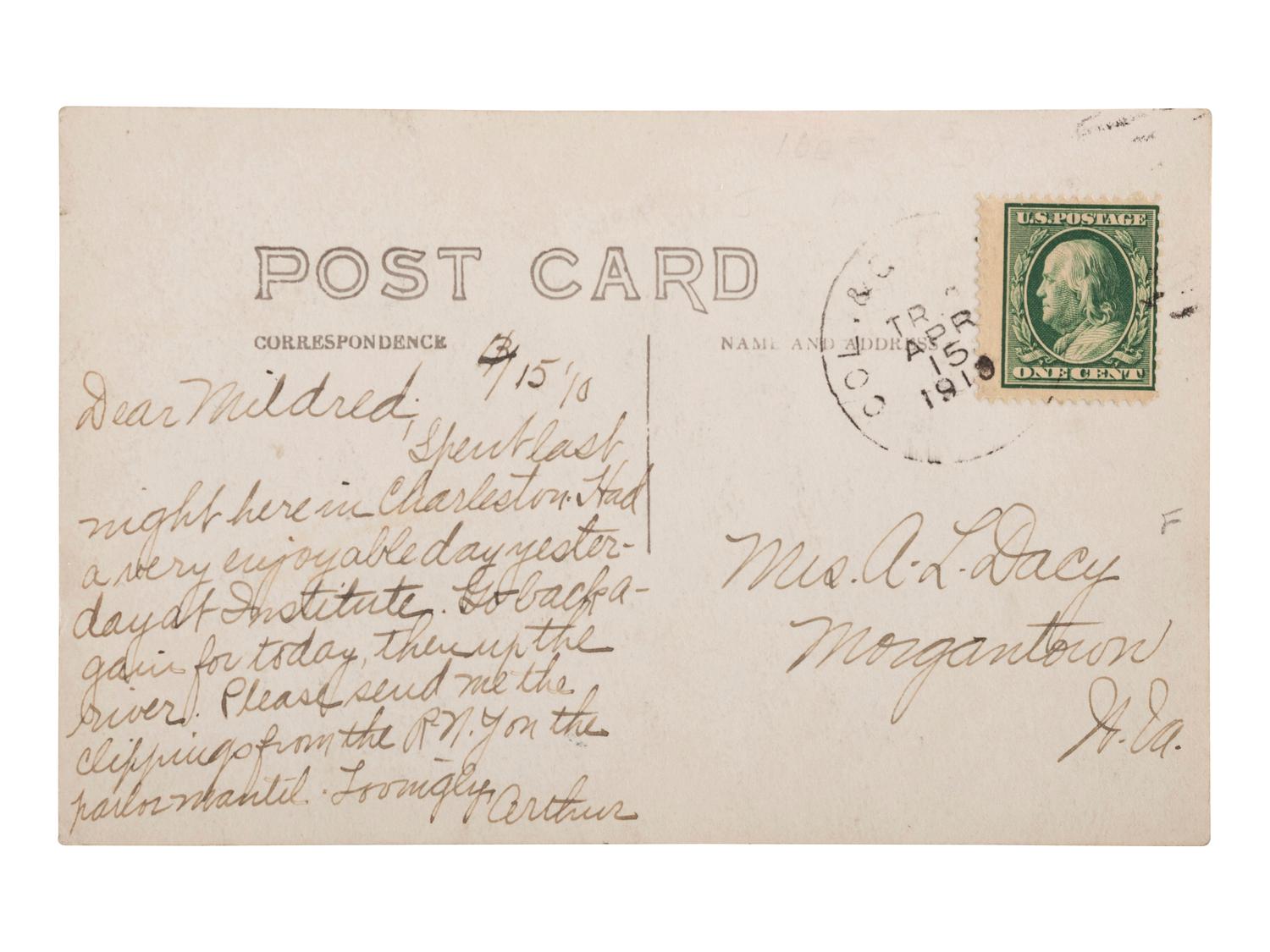 [EARLY PHOTOGRAPHY] -- [TRANSPORTATION]. A group of 23 real photo postcards of trains, ships, airplanes, automobiles, wrecks, and more.