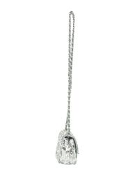 Chanel Silver Sequin Mini Flap Bag, 2020