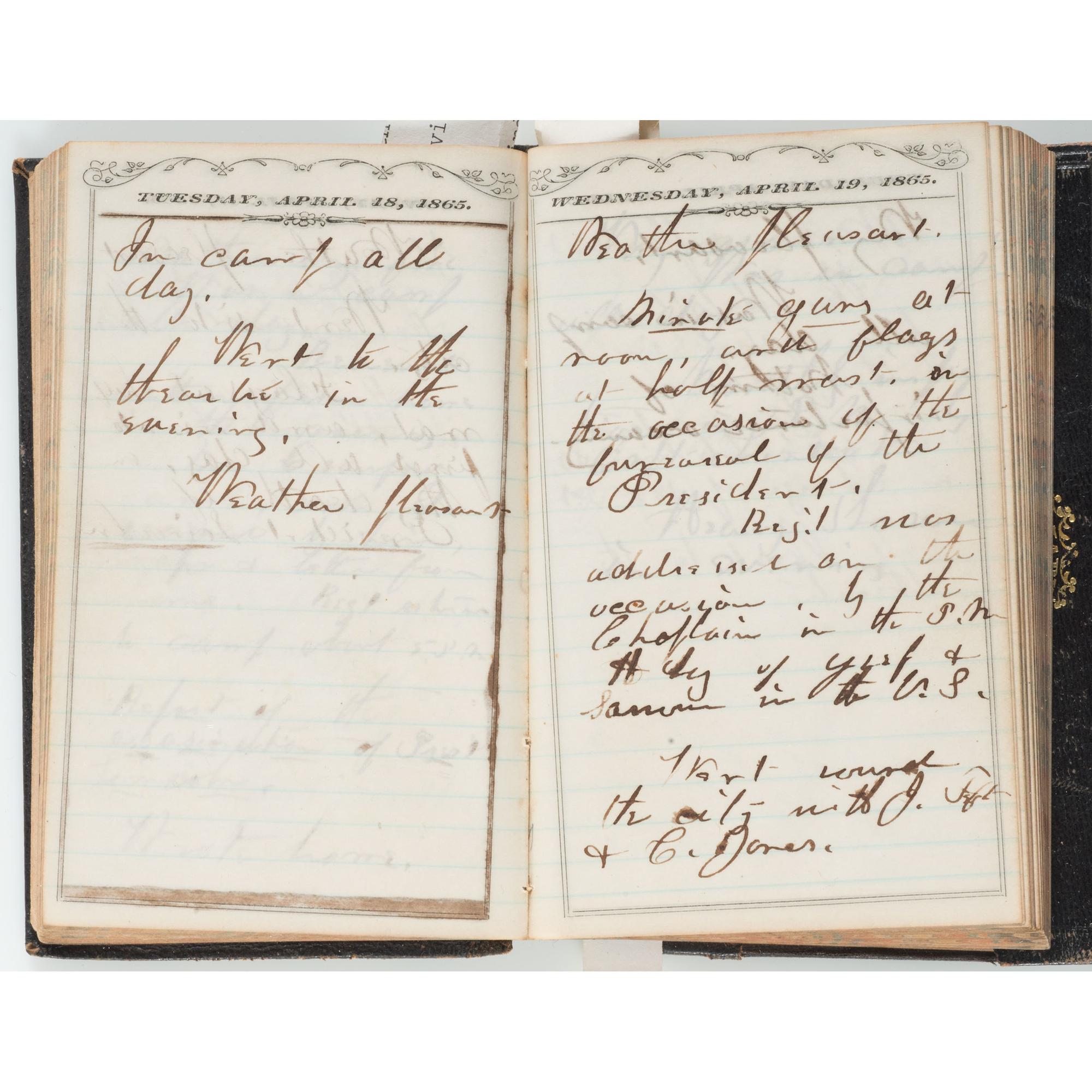 Civil War Diaries of Jared P. Hubbard, 2nd New Hampshire Volunteers