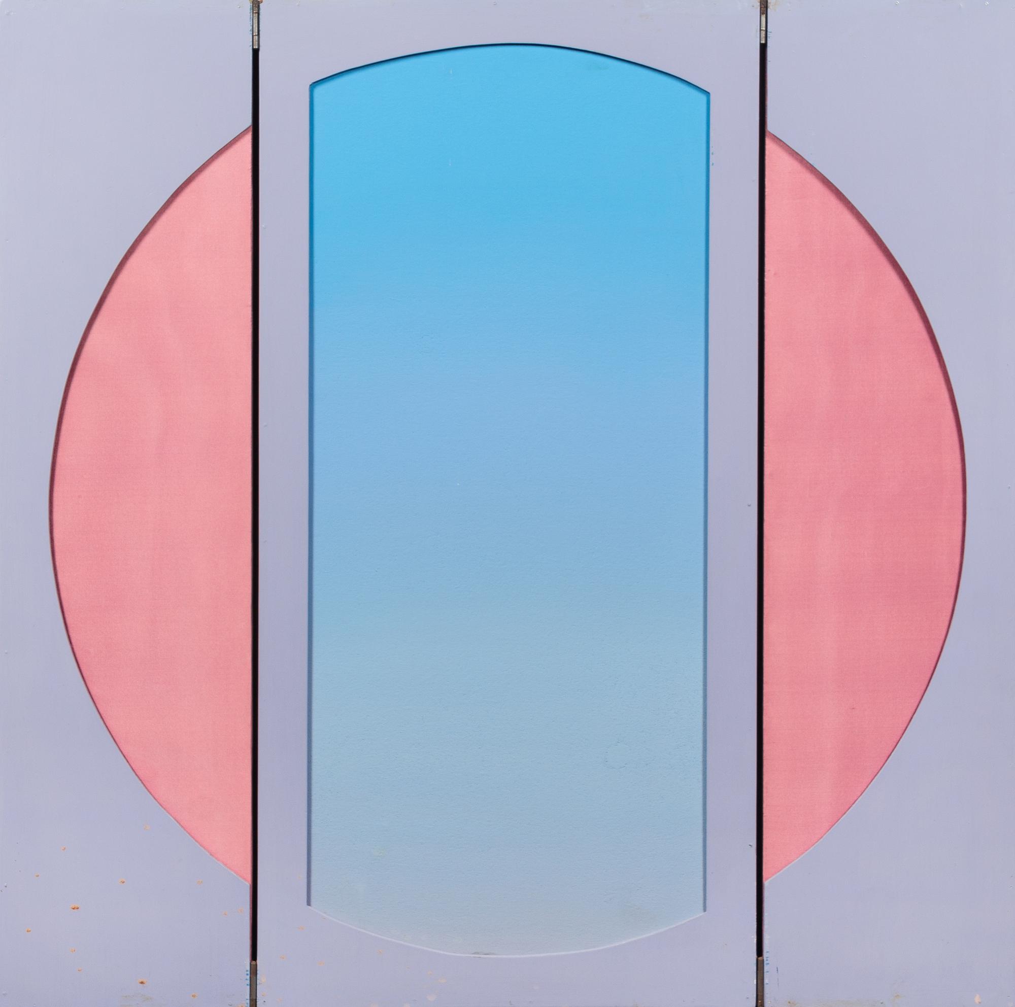 Jef Verheyen, (Belgian, 1932-1984), Ohne titel, 1966 (triptych)