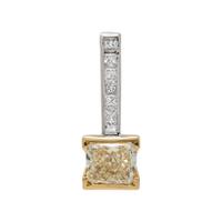 RADIANT CUT DIAMOND PENDANT