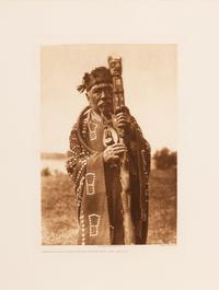 Hamasaka in Tlu'wulahu Costume with Speaker's Staff - Qagyuhl
