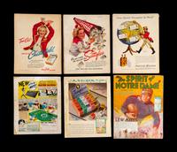 A Group of Vintage Football Publications
