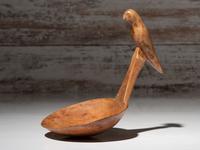 Northeastern Woodlands Figural Ladle, Bird