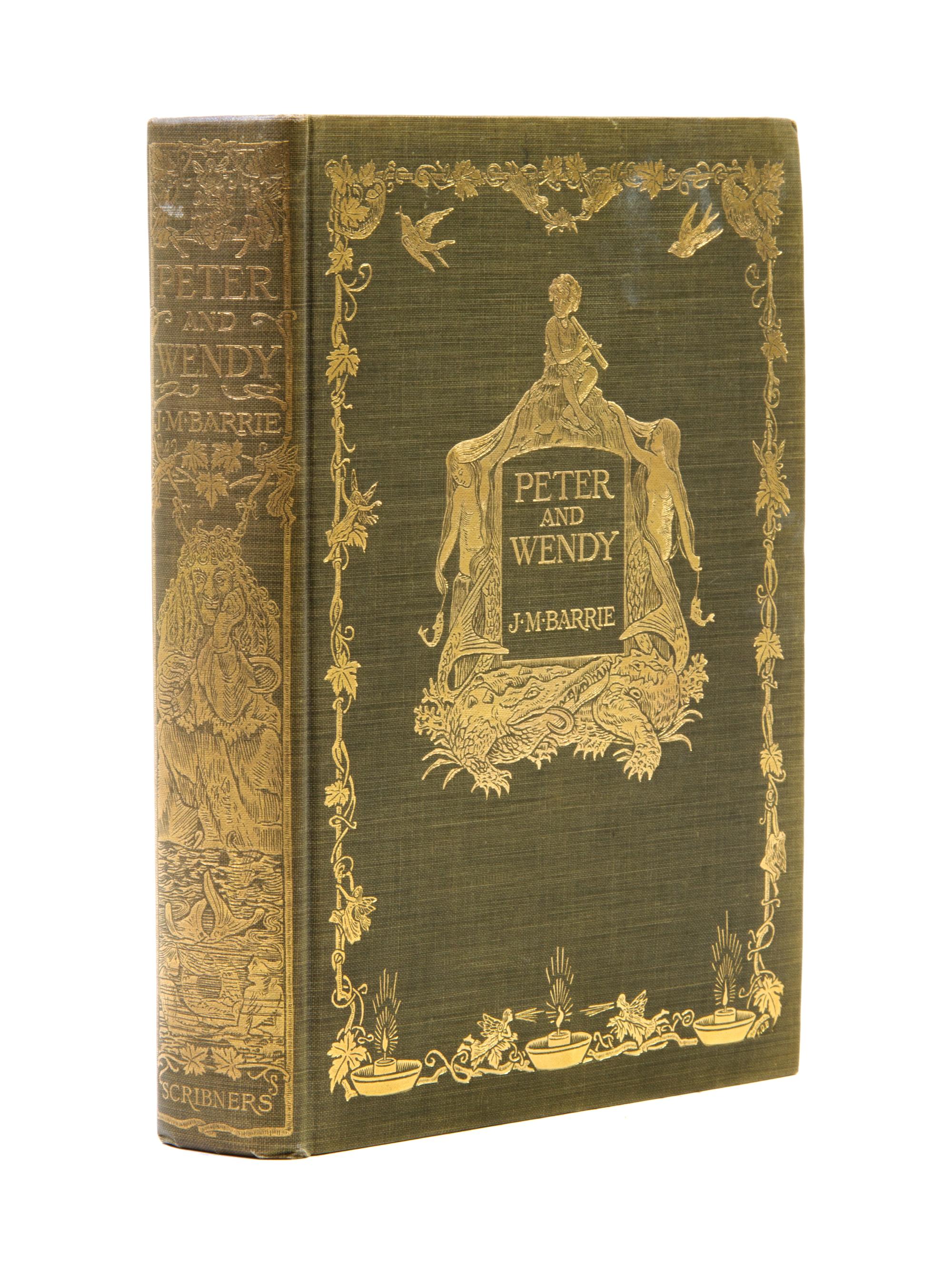BARRIE, J.M. Peter and Wendy. New York, (1911). First ed.