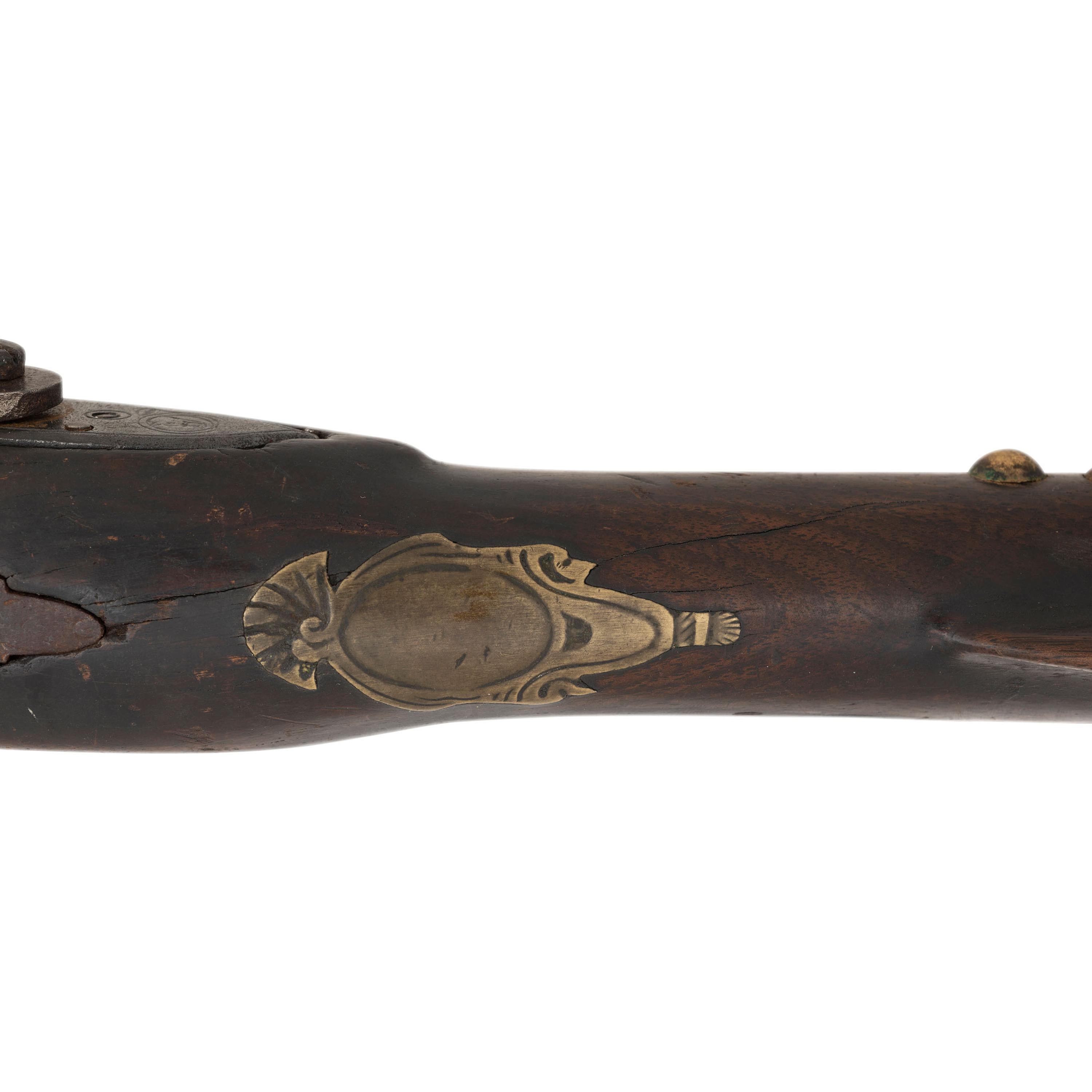 Tack Decorated Percussion Altered Northwest Chief's Grade Trade Gun by Ketland