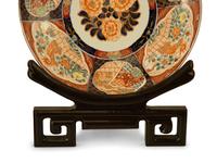 A Pair of Imari Porcelain Chargers