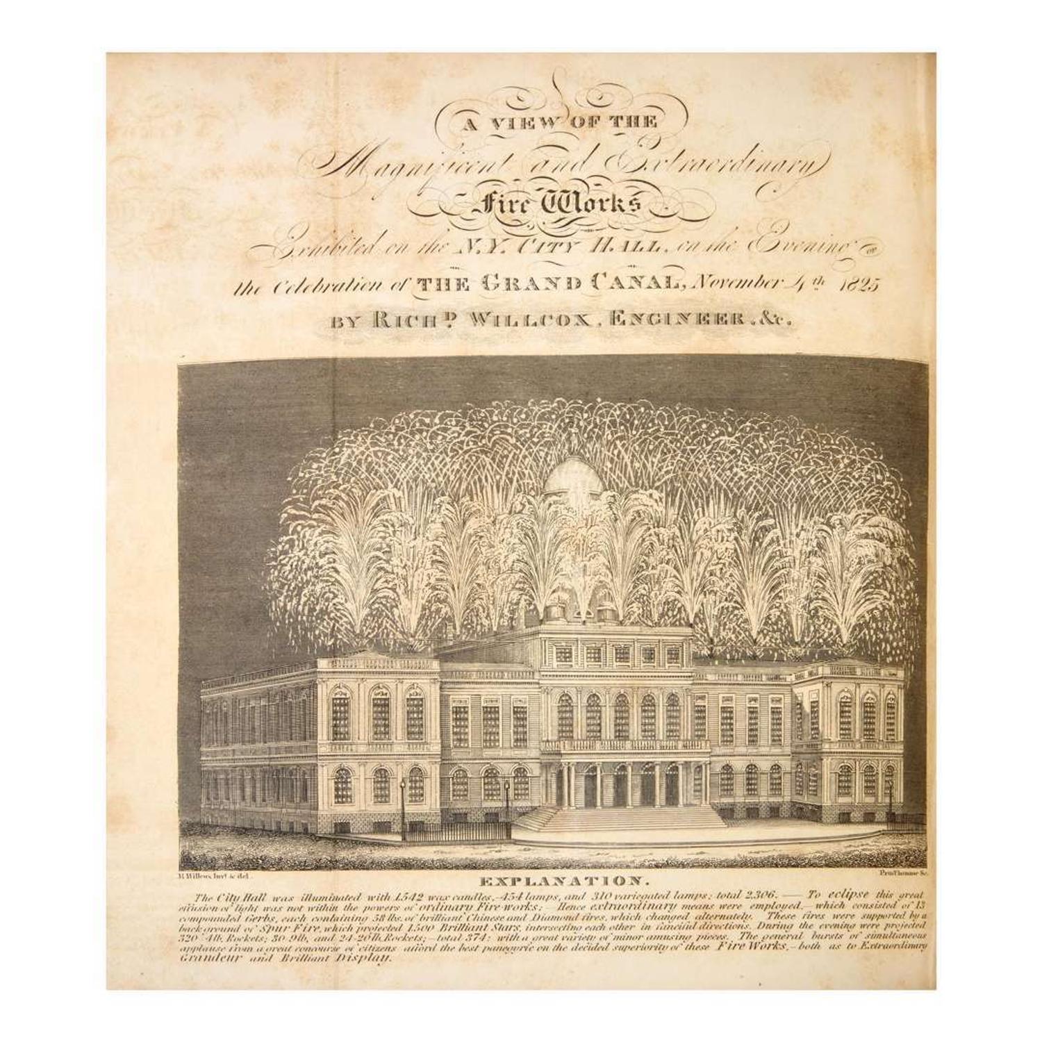 [Americana] [New York] Colden, Cadwallader D. Memoir, Prepared at the Request of a Committee of the Common Council of the City of New York...at the Celebration of the Completion of the New York Canals