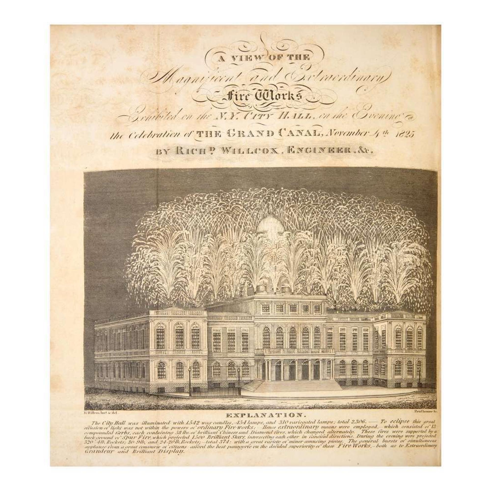 [Americana] [New York] Colden, Cadwallader D. Memoir, Prepared at the Request of a Committee of the Common Council of the City of New York...at the Celebration of the Completion of the New York Canals