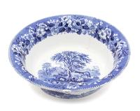 A Large English Transfer-Printed Ironstone Basin