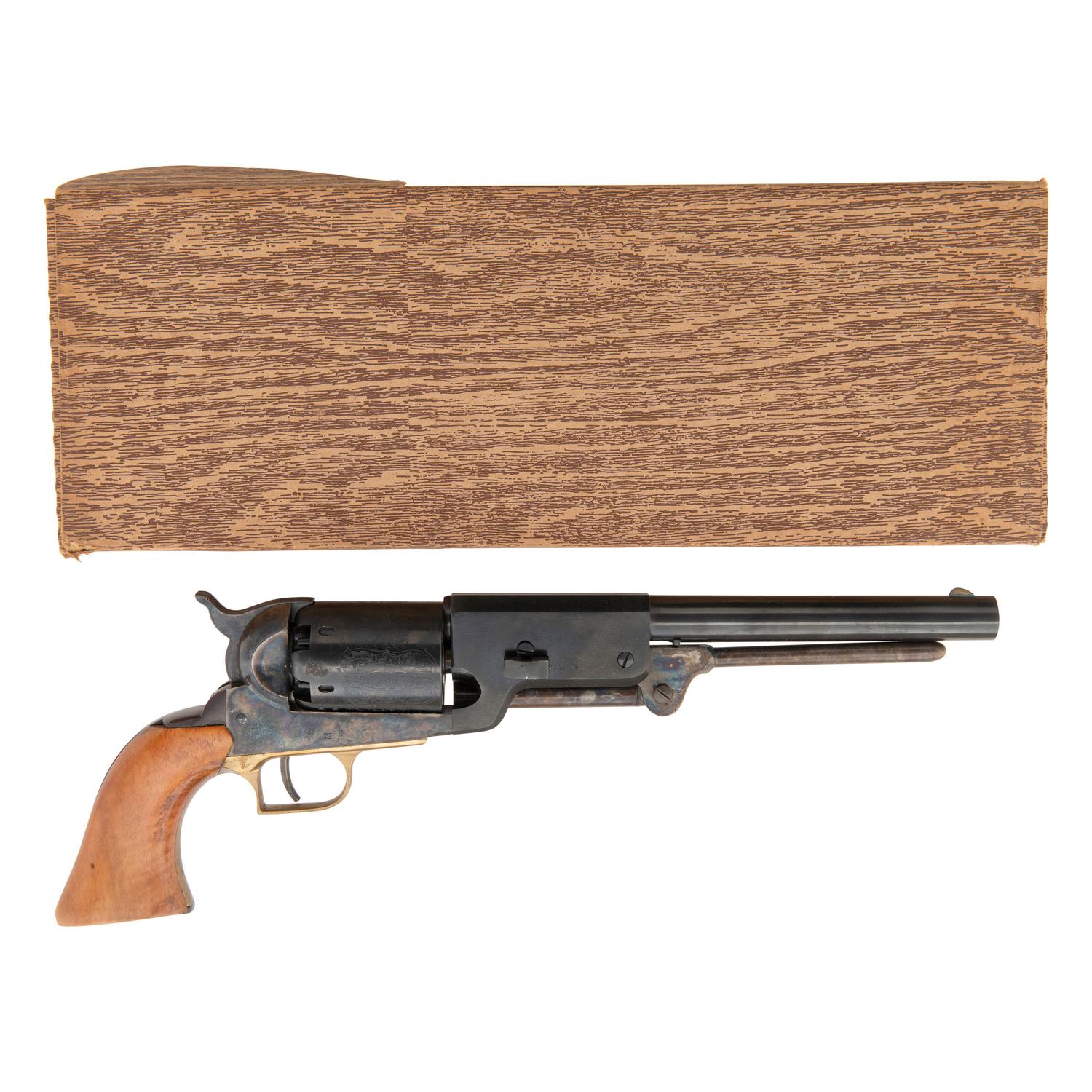 San Marco Reproduction Colt Walker Percussion Revolver in Box