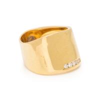 YELLOW GOLD AND DIAMOND RING