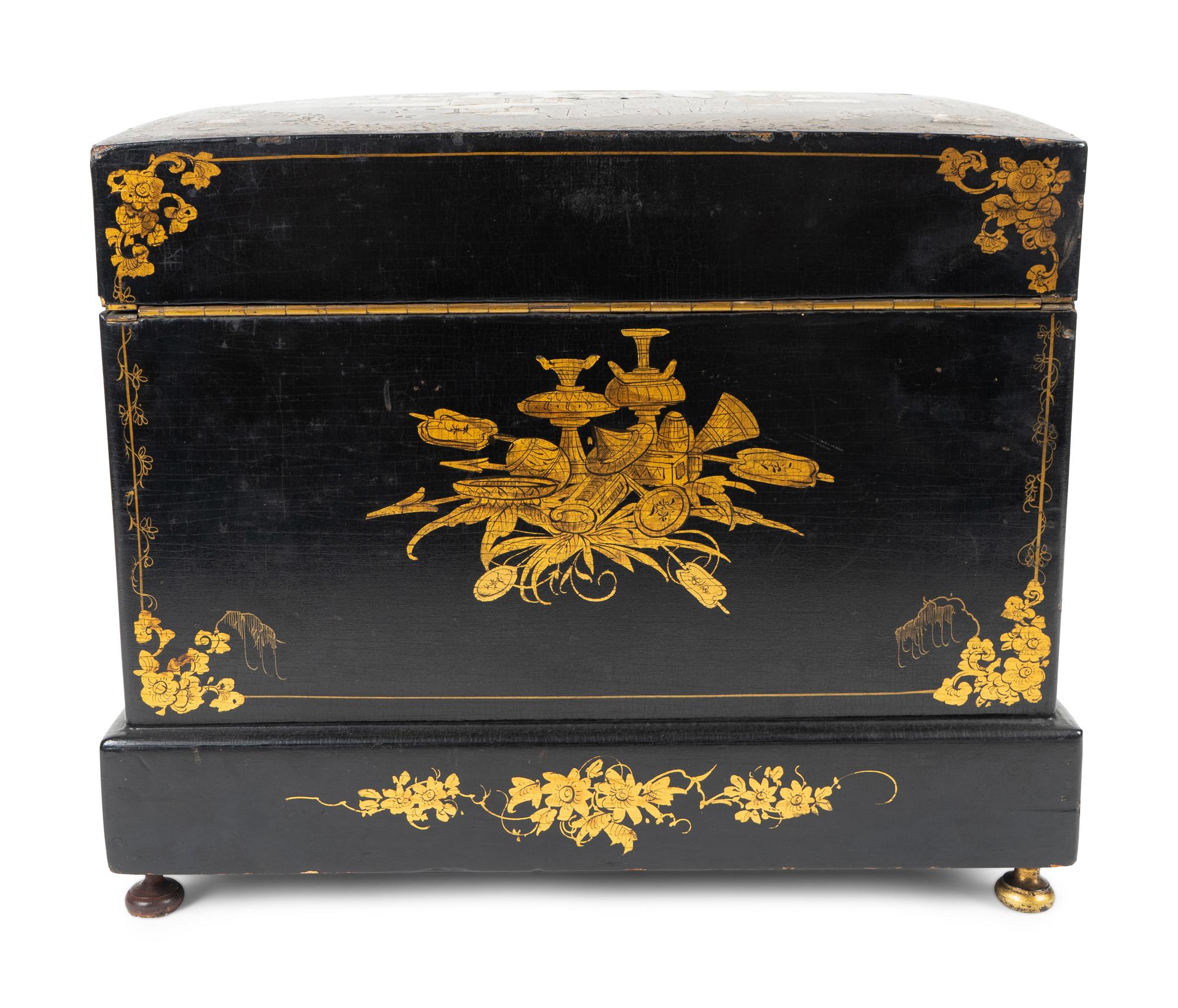 A Napoleon III Mother-of-Pearl Inlaid Cave a Liqueur — LATE 19TH CENTURY