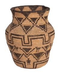 San Carlos Apache Figural Basket