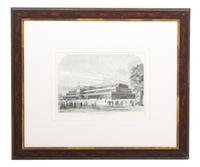 A Group of Ten Black and White Prints Sight size 6 x 8 1/2 inches — 19TH CENTURY