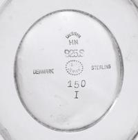 A Harald Nielsen for Georg Jensen Silver Covered Bowl