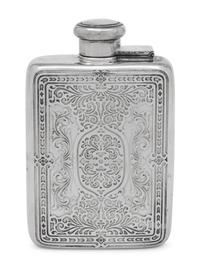 A Tiffany and Co. Silver Flask