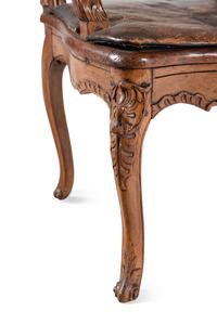 A Régence Walnut Fauteuil