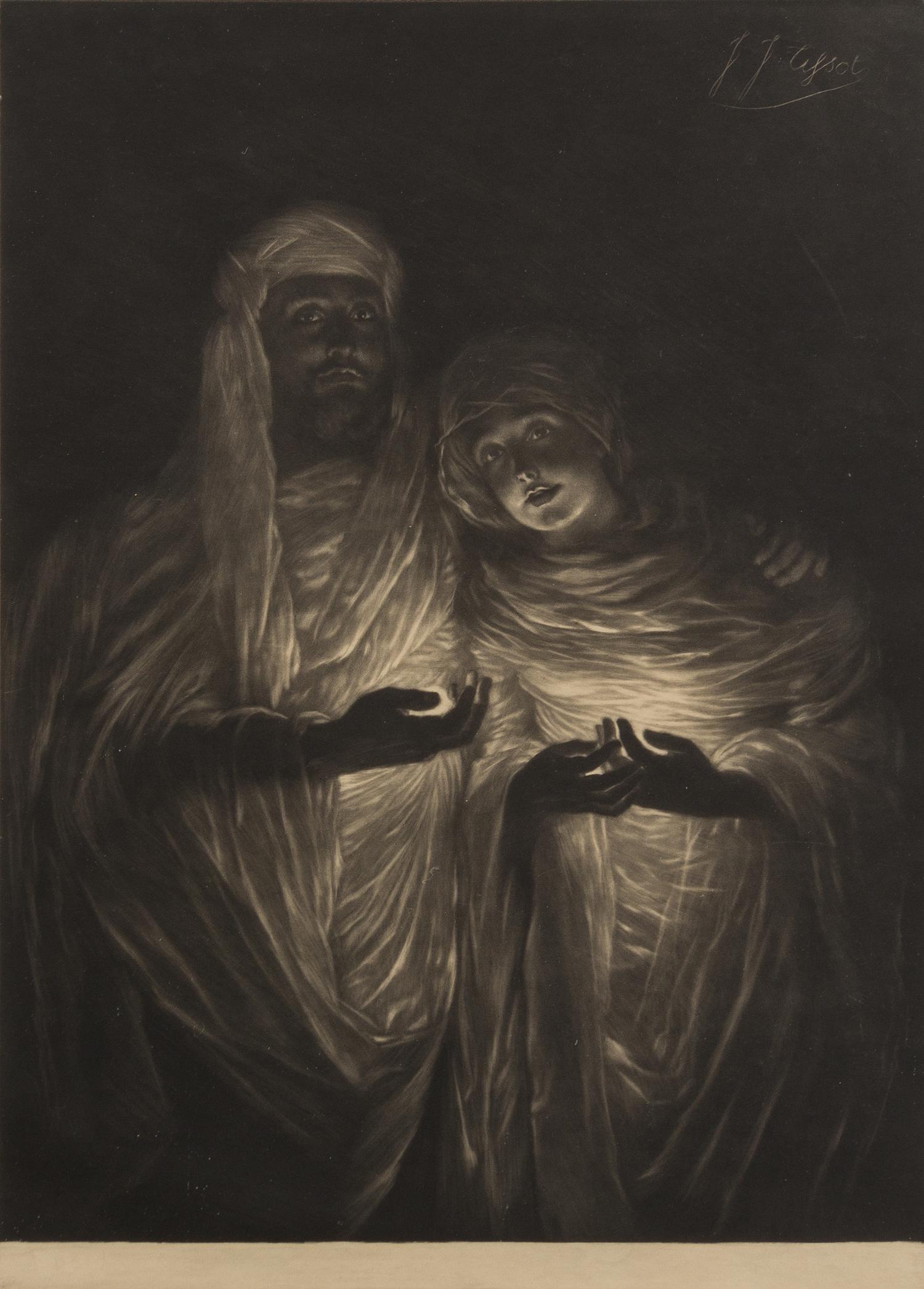 James Jacques Joseph Tissot, (French, 1836-1902), Apparition mediunimique, c. 1885