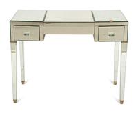 A Modernist Mirrored Vanity Table