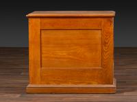 A Six-Drawer Oak Spool Cabinet