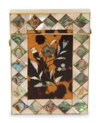 Six Victorian Card Cases