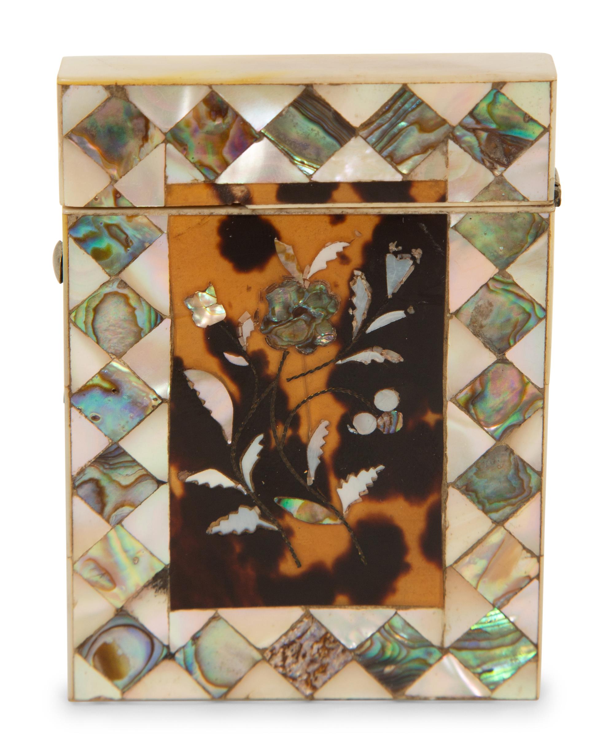 Six Victorian Card Cases