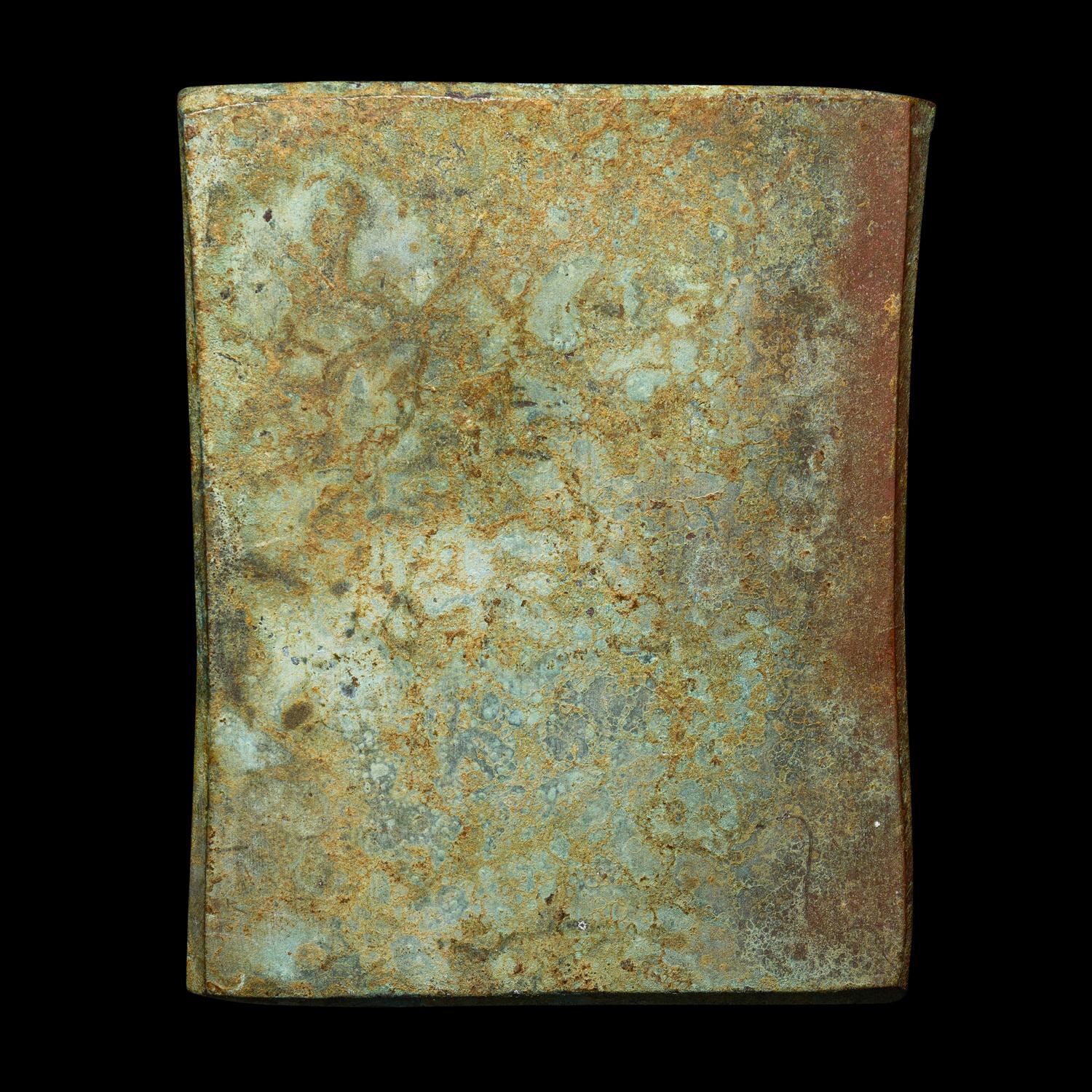 An Egyptian Bronze Inlay of Hathor